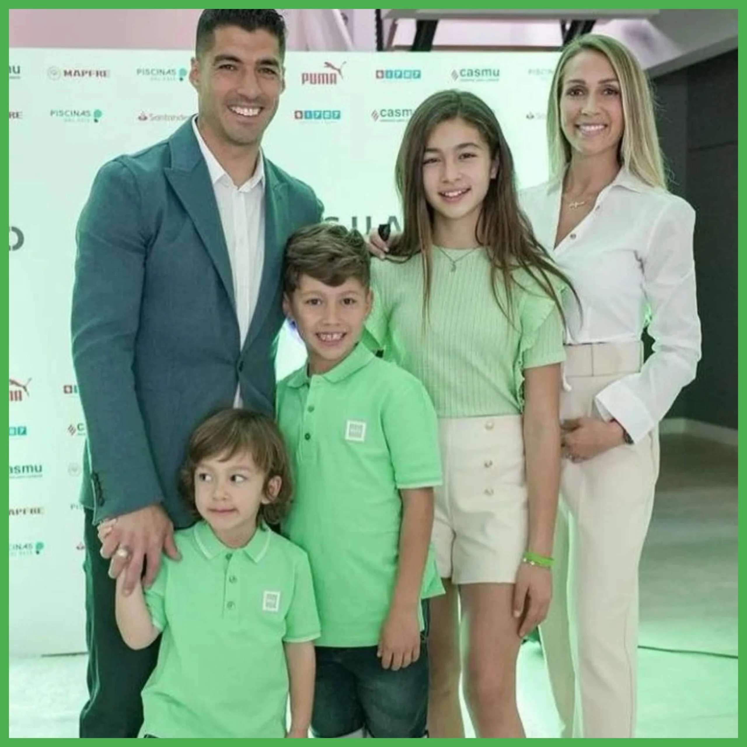Delfina Suarez and family