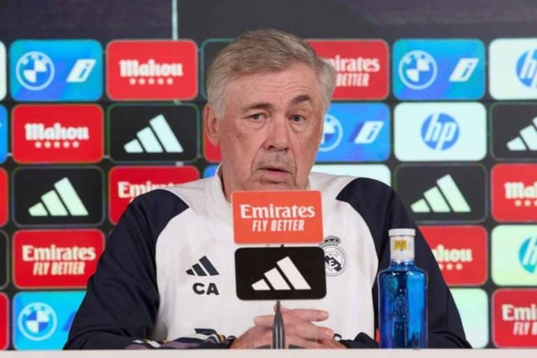 Carlo Ancelotti doesn’t want to talk about Kylian Mbappe